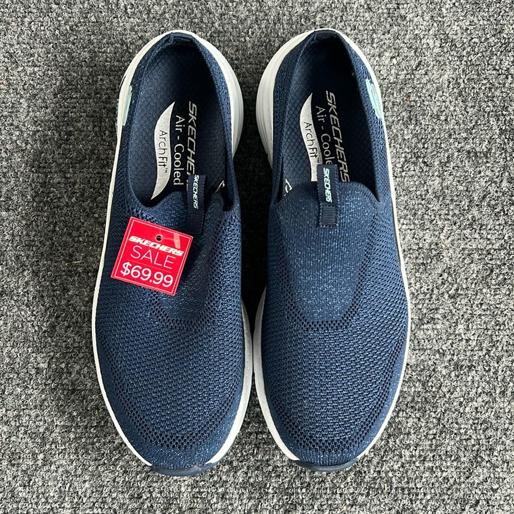 Skechers Commute Time Vegan Washable Knit Mules